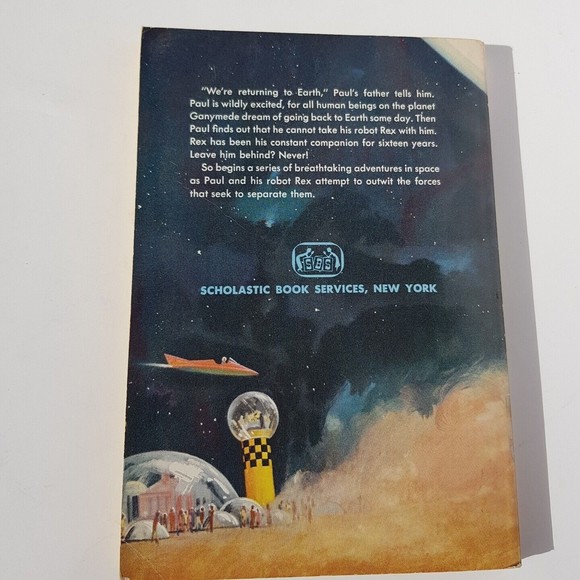 The Runaway Robot by Lester Del Rey Vintage 1968 Paperback Scholastic Book 4thEd - Picture 2 of 7